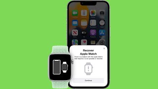 How to Restore Apple Watch Using Your iPhone 🔥🔥 [upl. by Ardnalahs]