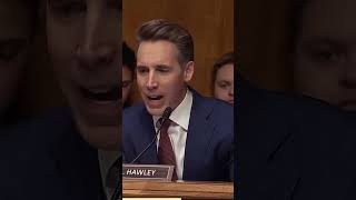 Josh Hawley Confronts Intel Executive Why Won’t You Condemn Chinas Human Rights Abuses [upl. by Thomson]