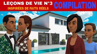 LEÇONS DE VIE N°3  INSPIRÉ DE FAITS RÉELS  COMPILATION  Film Complet [upl. by Euqimod]