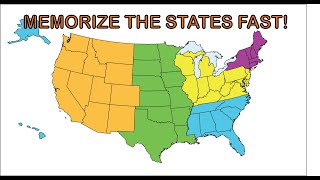 Memorize the states fast ace your test Also practice loop video available in the description [upl. by Kalil]