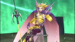 FF Dissidia  Good run with The Emperor Time Attack 80132 [upl. by Boudreaux684]