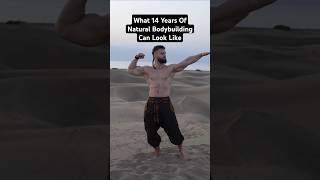 Natural Bodybuilder 14 Years Of Training 🔥💯 shorts naturalbodybuilding [upl. by Arva]