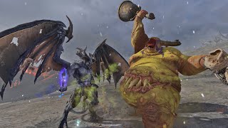 Exalted Great Unclean One vs Belakor  Epic Battle Unveiled in the Dark Cosmos [upl. by Lemert703]