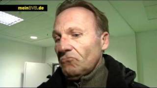 VfL Wolfsburg  BVB Freies Interview mit Watzke [upl. by Toiboid]