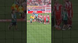 Hallescher FCvsg Altglienicke Berlin Fußball 20 82024 Endstand 10 [upl. by Llehsyt]