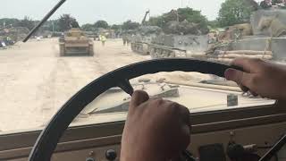 Sdkfz 7 cab view at Tankfest 2018 [upl. by Elime]