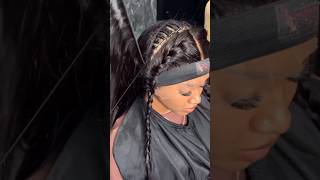 Frontal sew in💥🔥😍😍flawless frontalinstall sewingtutorial frontal wiginstall wigtutorial [upl. by Wit]