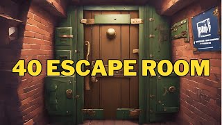 40 Escape Room Fortnite All Levels Fortnite 40 Escape ROom rypekk [upl. by Illib]