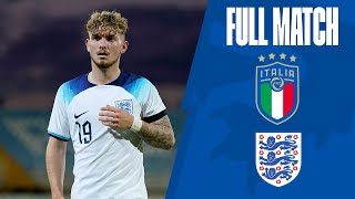 Full Match  Italy U21 V England U21  International Friendly [upl. by Tristas]