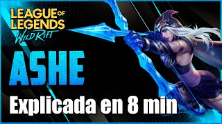 ☄️ COMO jugar ASHE en 8 minutos  WILD RIFT  Daymelto [upl. by Aliuqat]