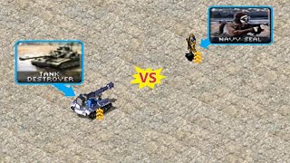 Tank Destroyer vs Navy Seal  Red Alert 2 [upl. by Aknayirp]