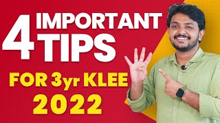 4 Important Tips For Tomorrows KLEE Exam  Kerala LLB 2022  Law Entrance Exam Coaching [upl. by Indnahc]