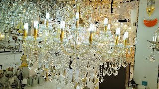 LED Crystal Wall Light  Hanging Light  Home Decorations Lights  Fuad Amin Lighting [upl. by Kaiulani]