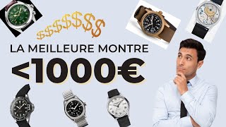 La meilleure montre pour moins de 1000 euros [upl. by Annahoj]