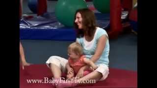 Playground fun My Gym at Home on BabyFirst  baby games and songs [upl. by Hildick951]