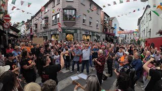 ukulele flashmob Galway cross street 17th June 2023 [upl. by Alfonso469]