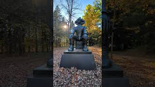 Kleinburg ON 🇨🇦 McMichaels Art Gallery and Sculptures Park [upl. by Hengel]