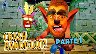 Revivendo o clássico CRASH BANDCOOT remake  Parte 1 [upl. by Gittel]