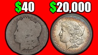 HOW MUCH ARE SILVER MORGAN DOLLAR COINS WORTH DOLLAR COIN ERRORS VALUE [upl. by Notsnorb336]