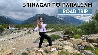 Kashmirs Breathtaking Road From Srinagar to Pahalgam  Road Trip Vlog [upl. by Ray266]