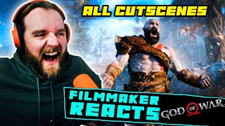 FILMMAKER REACTS GOD OF WAR 2018  ALL CUTSCENES  PART 2  BOY LISTEN CLOSE [upl. by Saltsman]