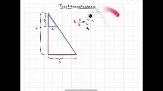 Geometri Topptriangelsatsen Förklaring och två exempel [upl. by Sakovich981]