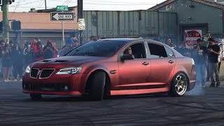 FAMOUS CAR MEET TURNS INTO A SIDESHOW STREET ACTIONS 2023 [upl. by Lowndes957]