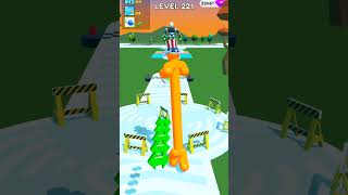 Tall Man Run gameplay Level 221  games shorts [upl. by Anicnarf]