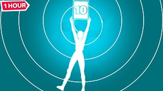 Fortnite  Perfect Score Emote Punteggio Perfetto 1 Hour [upl. by Narat358]