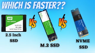 25 Inch SSD vs M2 vs NVMe  Which is the Fastest Storage Option I Accurate It solutions [upl. by Lillis]