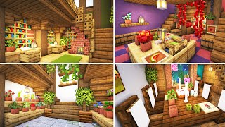 Minecraft Interior Design  Are you doing WRONG Heres 10 Rooms You must Try [upl. by Ledua]