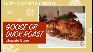 German Roast Goose and Duck Recipe  Ultimate Guide [upl. by Nosreip]