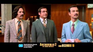 Anchorman 2 Clip quotPolitically Correctquot [upl. by Ellehcen]