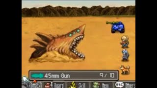 Metal Max 2 Reloaded NDS English p4 Finding Pochi beating the sand shark and meeting the twins [upl. by Boulanger]