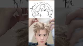 Beautiful hairstyle tutorial  Korean style hairstyle [upl. by Haem374]