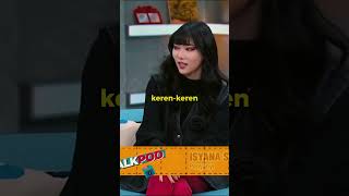 ketika Eca dipuji Isyana Sarasvati ecajapasal isyanasarasvati suryainsomnia talkpod [upl. by Zetrauq]