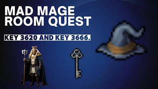 MEDIVIA Mad mage room Quest Key 3620 Key 3666 free Account [upl. by Ylrebmic323]