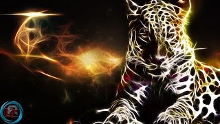 Fractal Tiger Wallpaper Speed Art [upl. by Drusie]