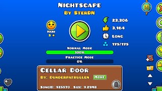 quotNightscapequot by SterDN Geometry dash [upl. by Ellerol459]