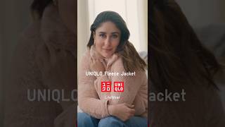 UNIQLO Fleece Jacket Collection featuring Kareena Kapoor Khan [upl. by Heidi64]