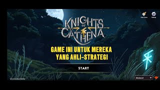 REVIEW GAME  Knight Of Cathena  RPG NFT taktik berbasis giliran dan gameplay multipemain PvP [upl. by Aoh946]