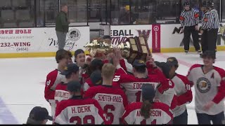 Morgantown upsets Wheeling Park to win hockey state championship [upl. by Tacklind]