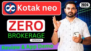 Kotak Neo Trading Demo  Kotak Securities Brokerage Charges  Kotak Neo App Review  Kotak Neo [upl. by Ahsinrev]