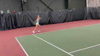 Nicoletta Diamantopoulos  College Womens Tennis Recruit Fall 2024 [upl. by Shelden]