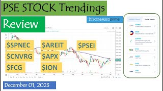 PSE Stock Trendings Review December 01 2023 [upl. by De Witt613]