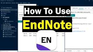 How To Use EndNote A Complete Beginners Guide [upl. by Behka]