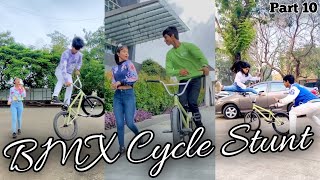 BMX Cycle Stunt  New bmx cycle stunt tik tok video  BMXCycleStunt​​ [upl. by Corine]