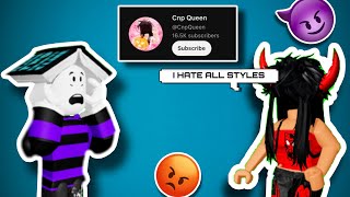 this TOXIC Roblox youtuber is super mean 😡 roblox rant [upl. by Gnivre738]