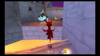 Spyro the Dragon  Haunted Towers Walkthrough PS1 [upl. by Wolfort]