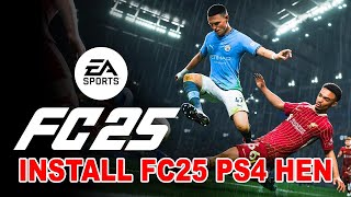 INSTALL FC25 PS4 HEN [upl. by Aisinoid]